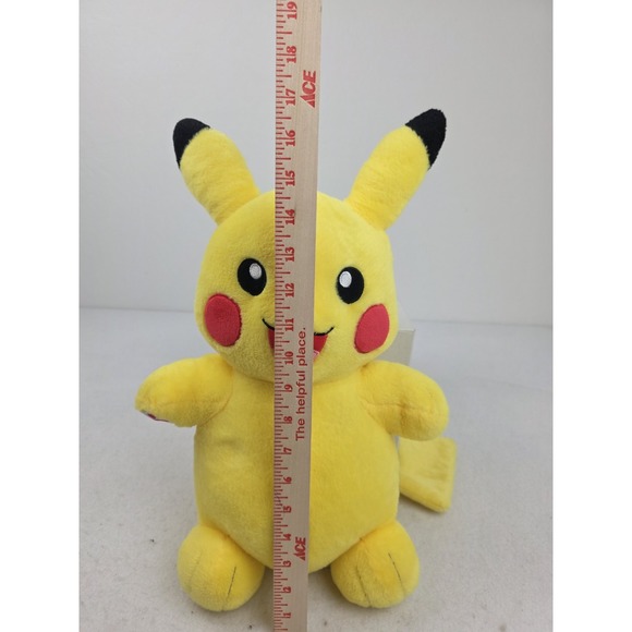 2016 Pokemon Build A‎ Bear 18" Pikachu Stuffed Plush Toy BAB. Nintendo - Picture 9 of 9